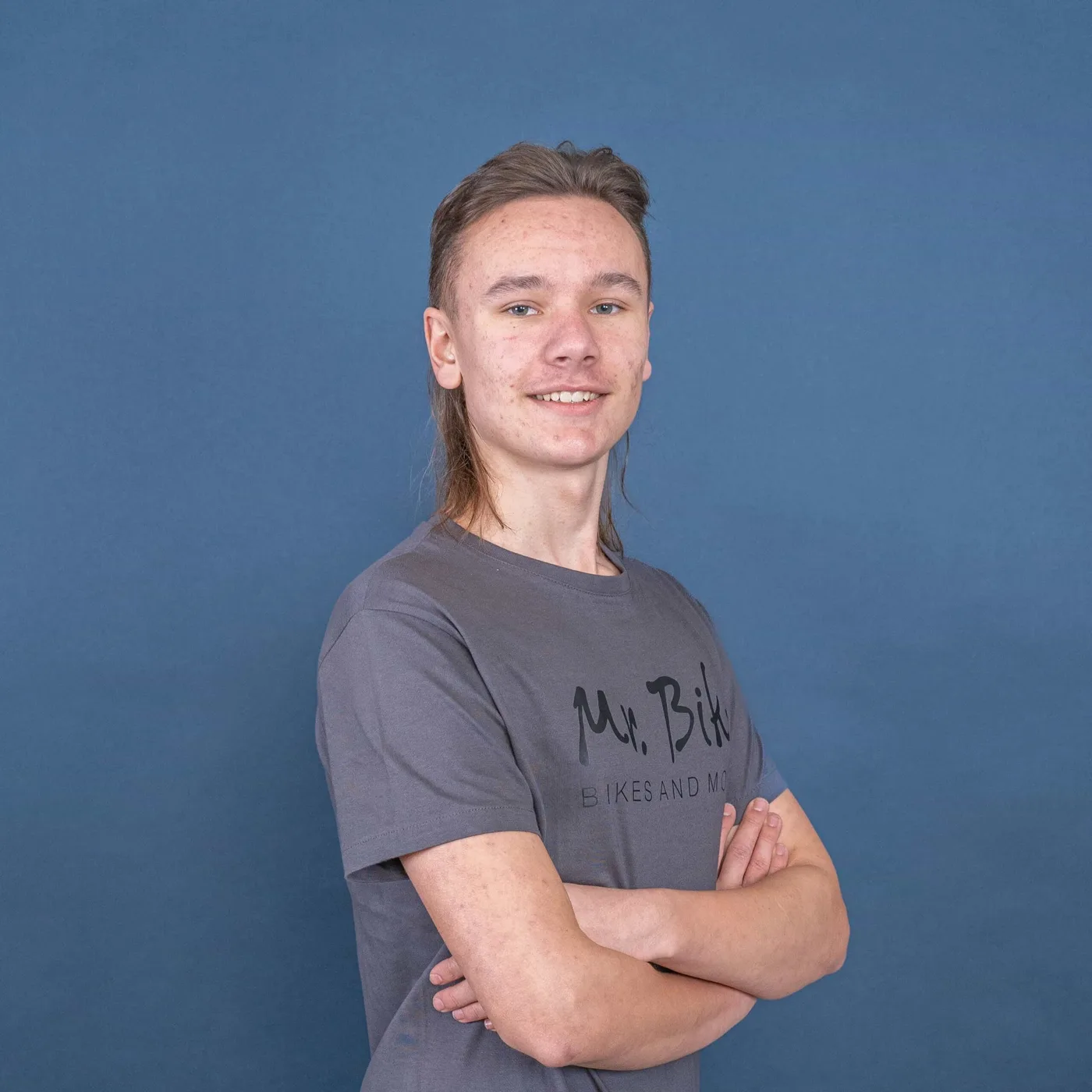 Luca Hiller, Zweiradmechatroniker bei Mr. Bike Lichtenfels