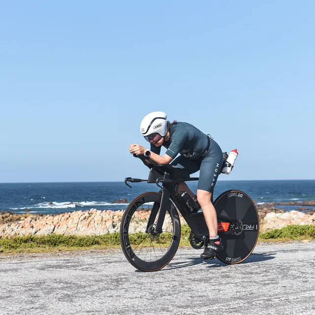 Sieg beim Ironman Südafrika, Denise Hiemann