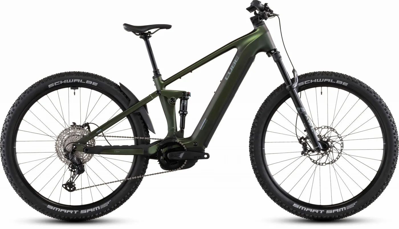 CUBE Stereo Hybrid ONE22 SLX 800 stellar´n´green