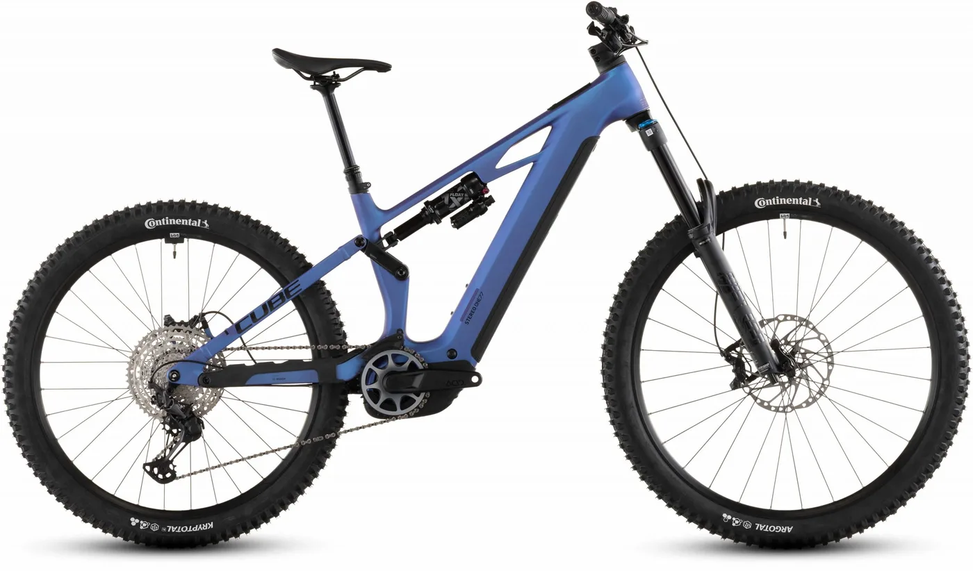 CUBE Stereo Hybrid ONE77 HPC SLX 800 blueiris´n´black
