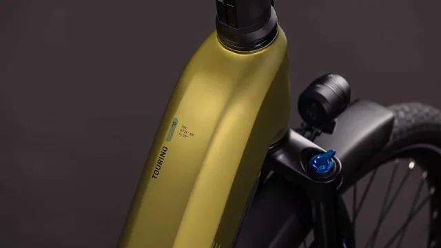 CUBE Touring Hybrid Pro 800 goldenlime´n´black, Ansicht 2