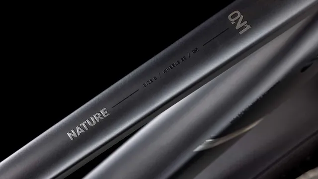 CUBE Nature ONE Allroad black´n´black, Ansicht 2