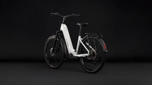 CUBE Nuride Hybrid Performance 720 metallicwhite´n´grey, Ansicht 5