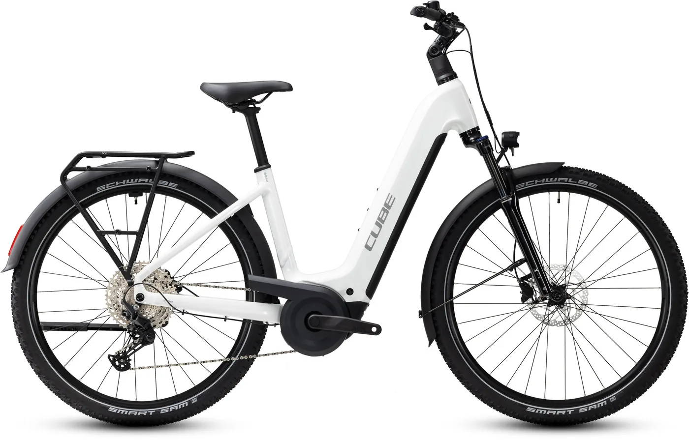 CUBE Nuride Hybrid Performance 720 metallicwhite´n´grey
