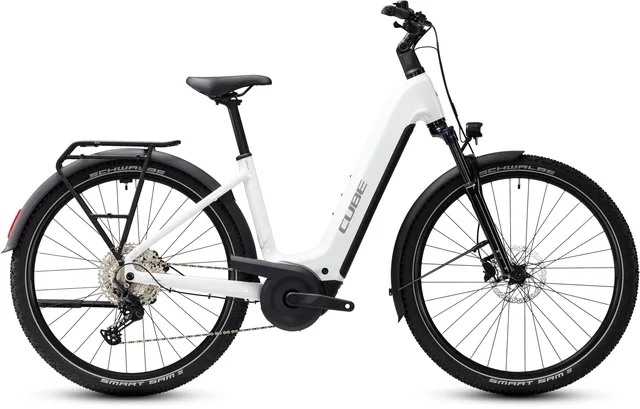 CUBE Nuride Hybrid Performance 720 metallicwhite´n´grey