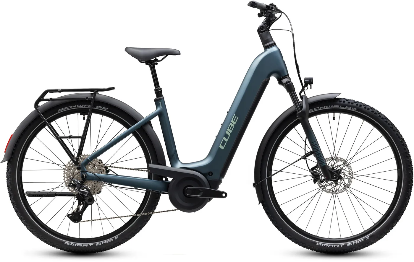 CUBE Nuride Hybrid Pro 800 deepteal´n´blue