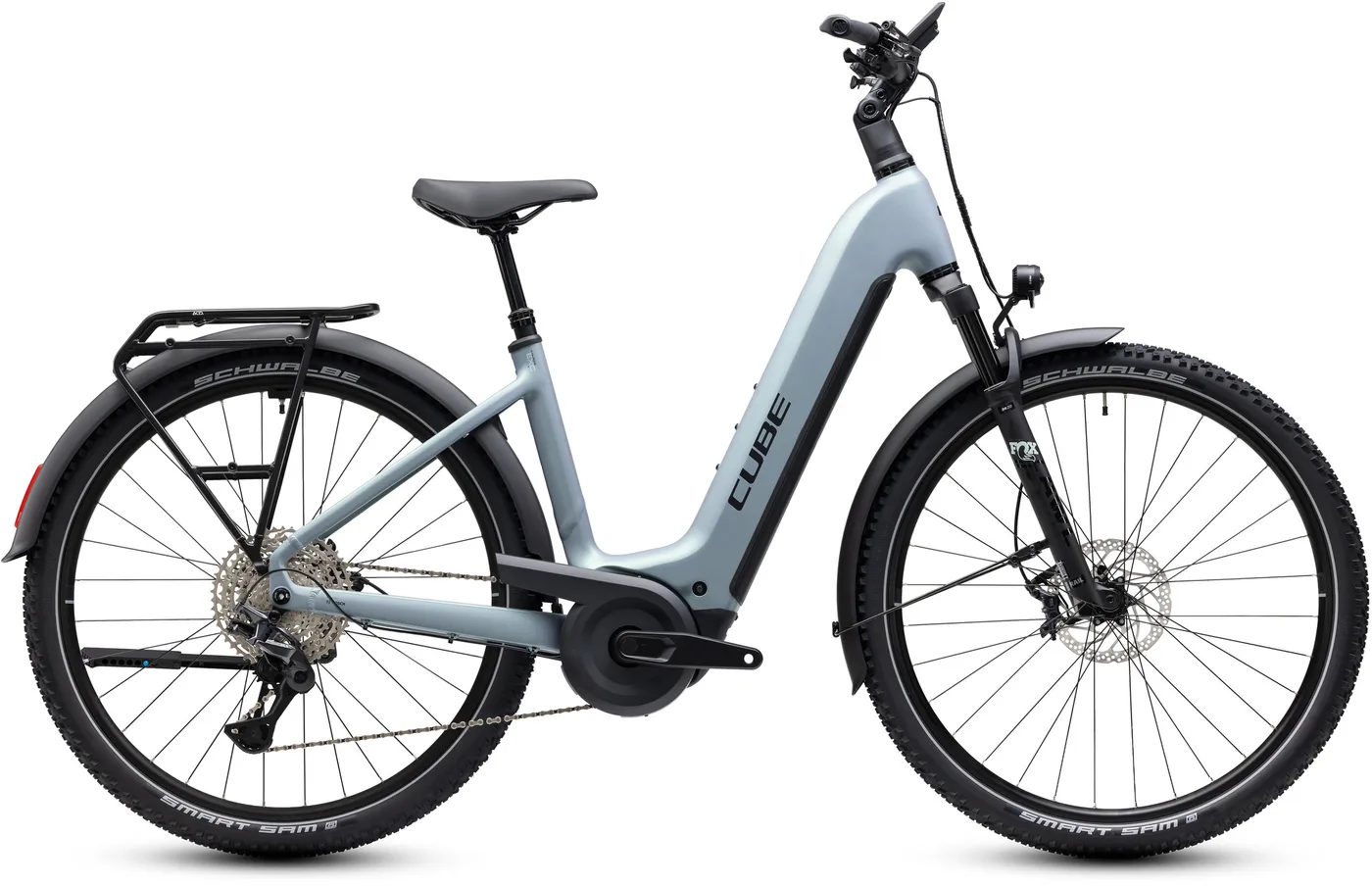 CUBE Nuride Hybrid EXC 800 seagrey´n´black