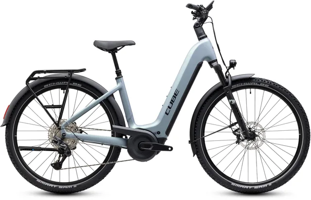 CUBE Nuride Hybrid EXC 800 seagrey´n´black