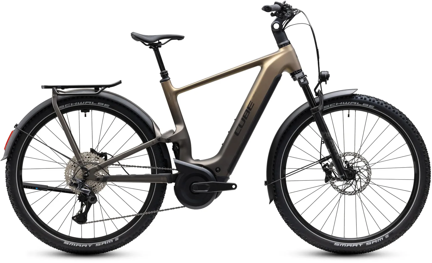 CUBE Nuride Hybrid ONE11 HPC SLX 800 goldenbrown´n´black