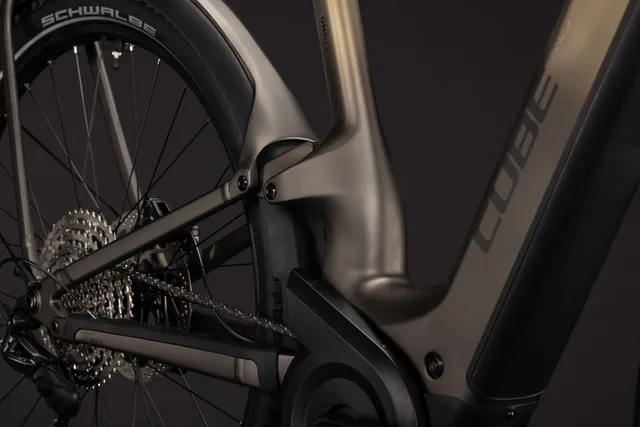 CUBE Nuride Hybrid ONE11 HPC SLX 800 goldenbrown´n´black, Ansicht 11