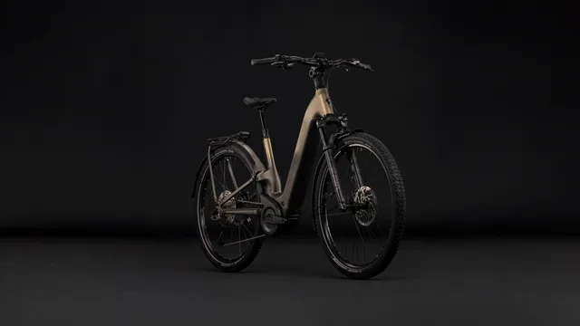 CUBE Nuride Hybrid ONE11 HPC SLX 800 goldenbrown´n´black, Ansicht 2