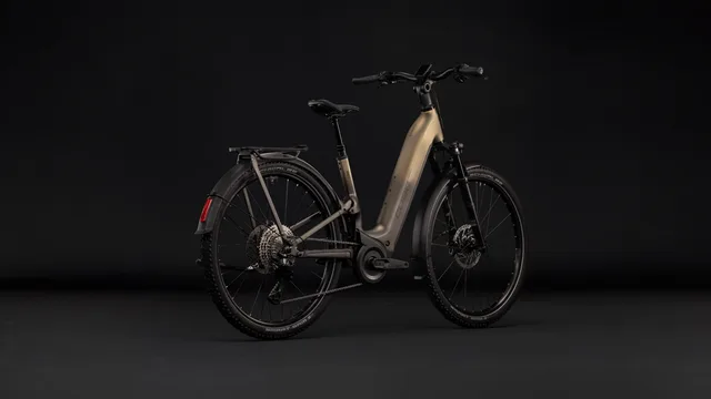 CUBE Nuride Hybrid ONE11 HPC SLX 800 goldenbrown´n´black, Ansicht 3