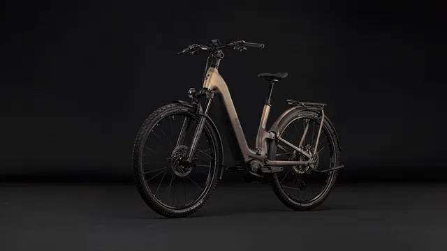 CUBE Nuride Hybrid ONE11 HPC SLX 800 goldenbrown´n´black, Ansicht 4