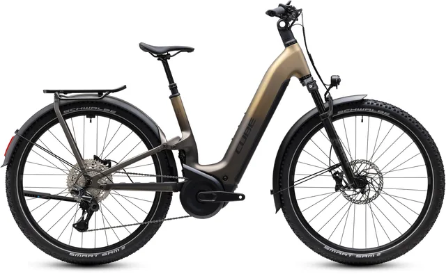 CUBE Nuride Hybrid ONE11 HPC SLX 800 goldenbrown´n´black