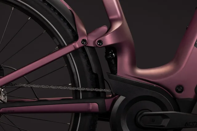 CUBE Nuride Hybrid ONE11 HPC SLX 800 mauve´n´black, Ansicht 9