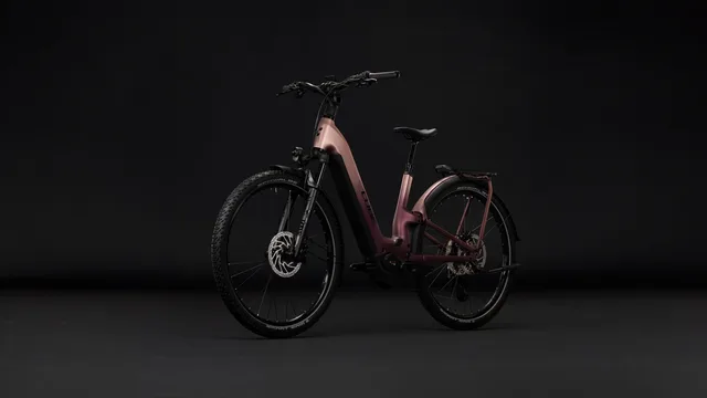 CUBE Nuride Hybrid ONE11 HPC SLX 800 mauve´n´black, Ansicht 4