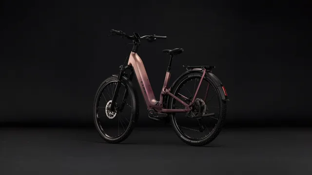CUBE Nuride Hybrid ONE11 HPC SLX 800 mauve´n´black, Ansicht 5