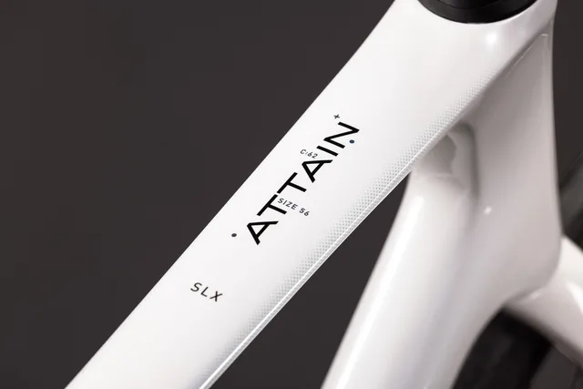 CUBE Attain C:62 SLX metallicwhite´n´black, Ansicht 7