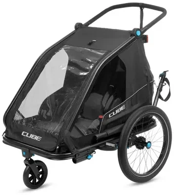CUBE Kinder Fahrradanhänger, Ansicht 2