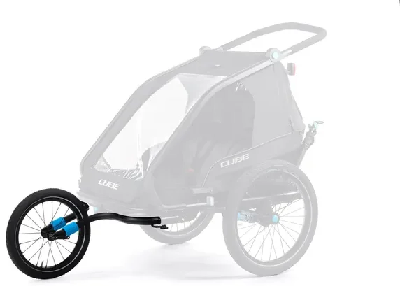 CUBE Jogger Kit für Kinder Fahrradanhänger Double CMPT, Ansicht 3