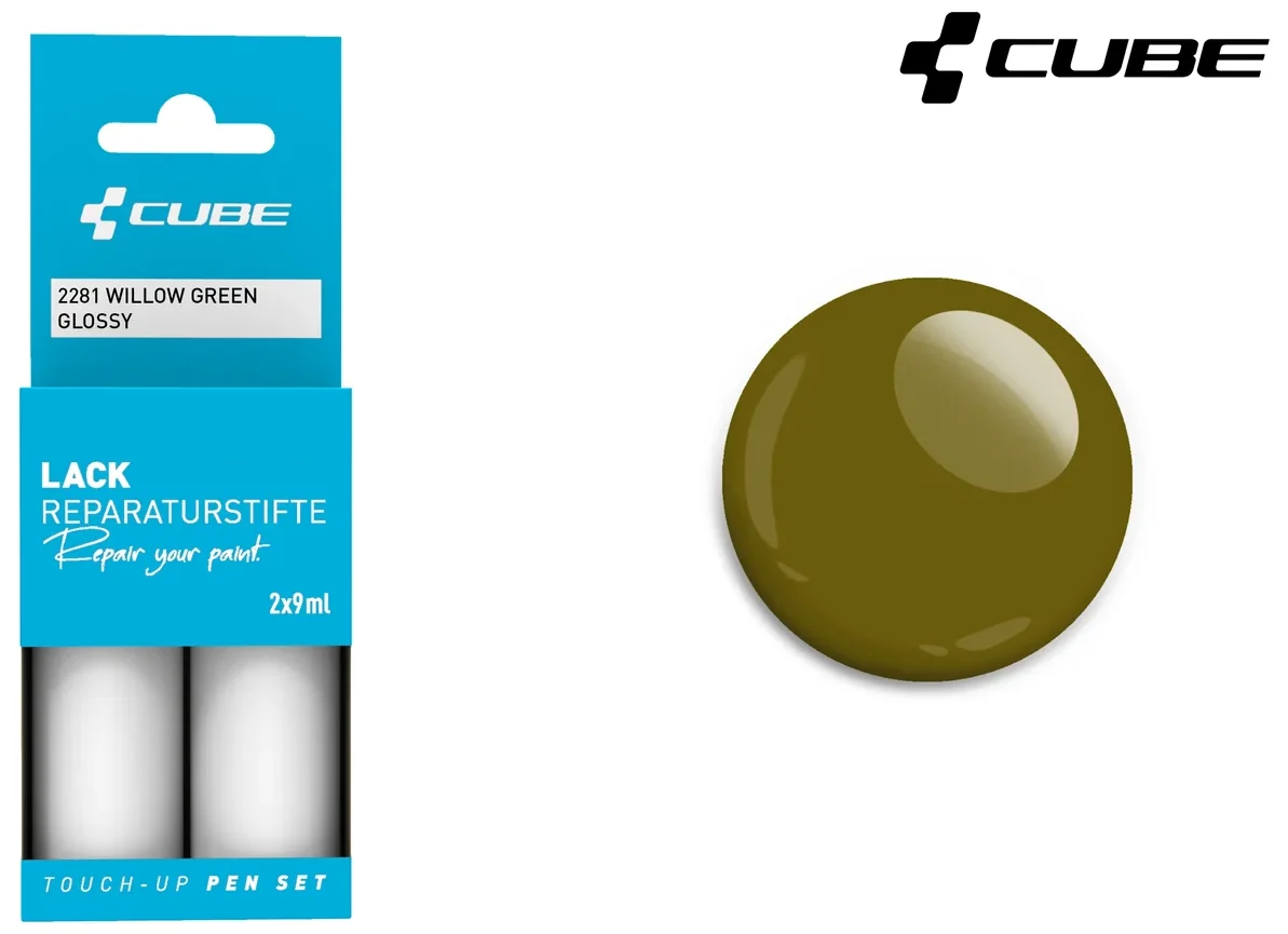 CUBE Lackstift Set WILLOW GREEN glossy 2281, Ansicht 1