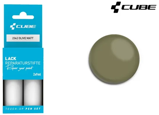 CUBE Lackstift Set OLIVE matt 2342, Ansicht 1