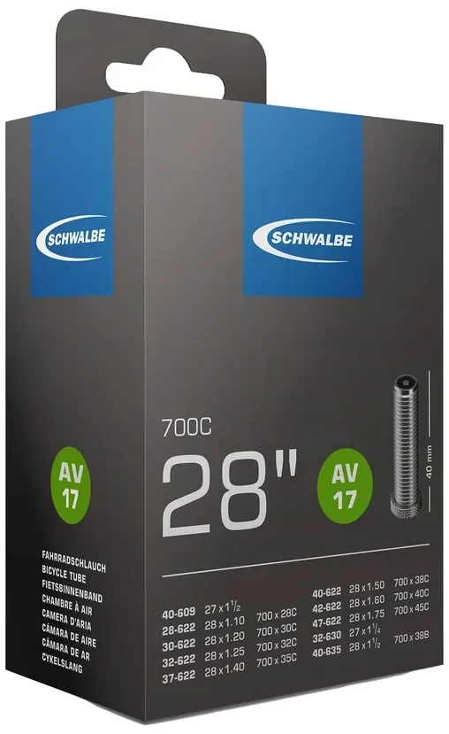Schlauch Schwalbe AV17, Ansicht 1