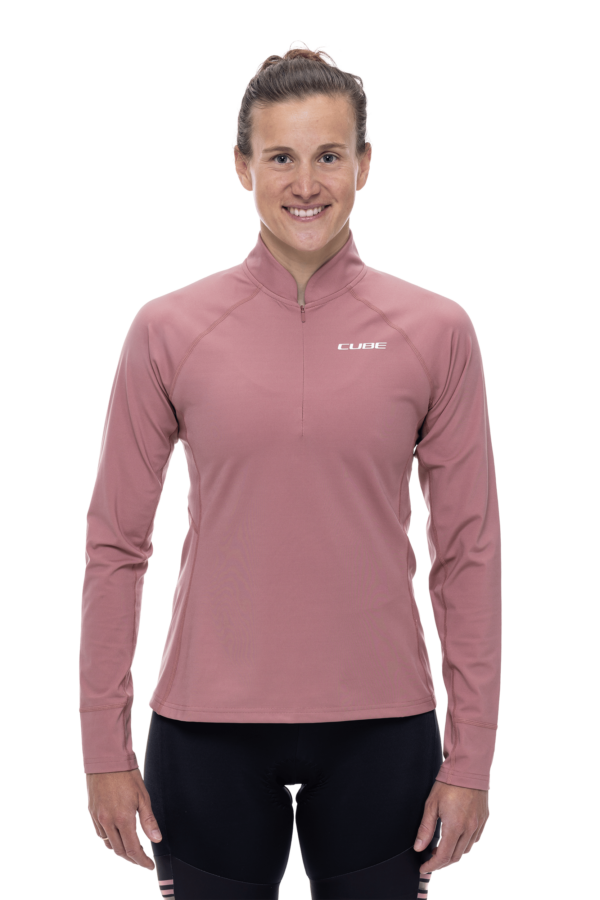 CUBE ATX WS Trikot Half Zip langarm – Bild 4