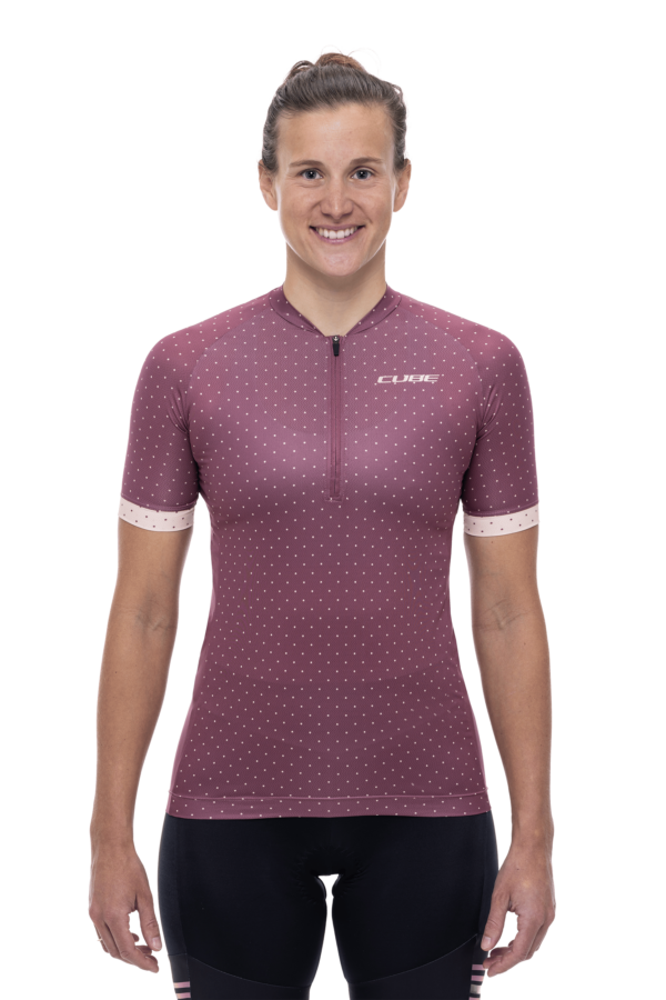 CUBE ATX WS Trikot Half Zip CMPT kurzarm – Bild 4