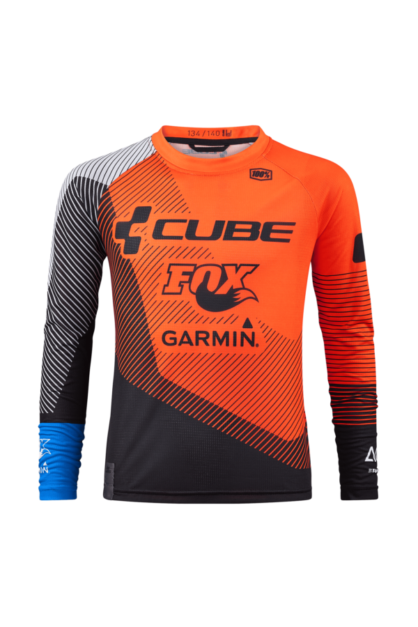 CUBE JUNIOR EDGE Trikot langarm X Actionteam – Bild 3