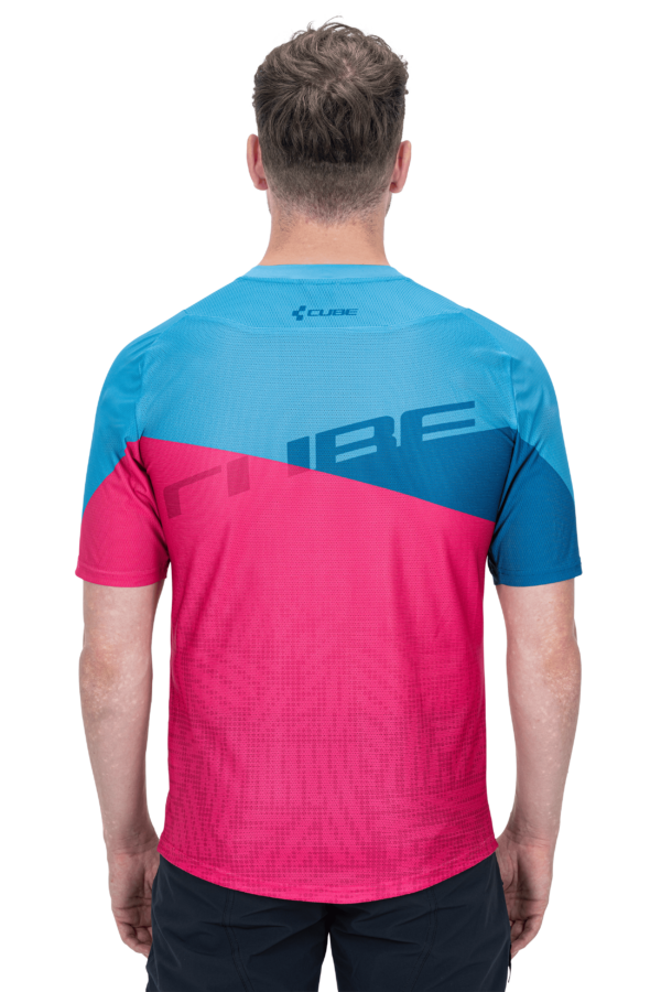 CUBE EDGE Rundhalstrikot kurzarm – Bild 2