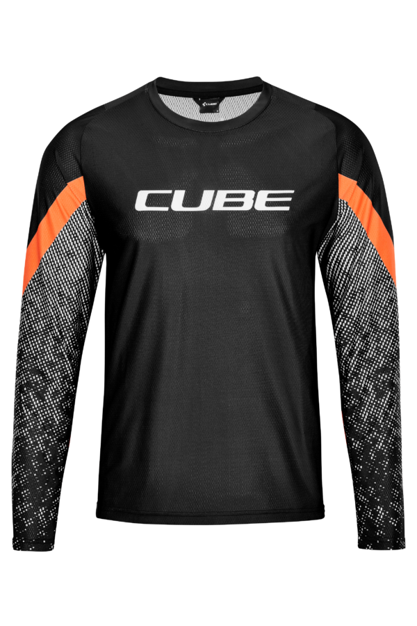 CUBE EDGE Rundhalstrikot langarm – Bild 5
