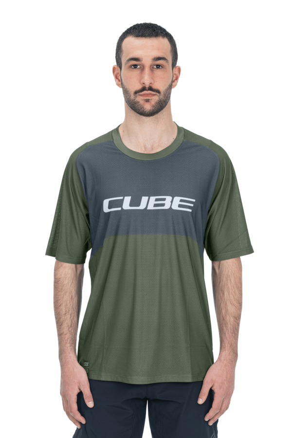 CUBE VERTEX Rundhalstrikot TM kurzarm – Bild 3