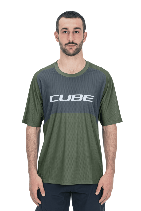 CUBE VERTEX Rundhalstrikot TM kurzarm – Bild 7