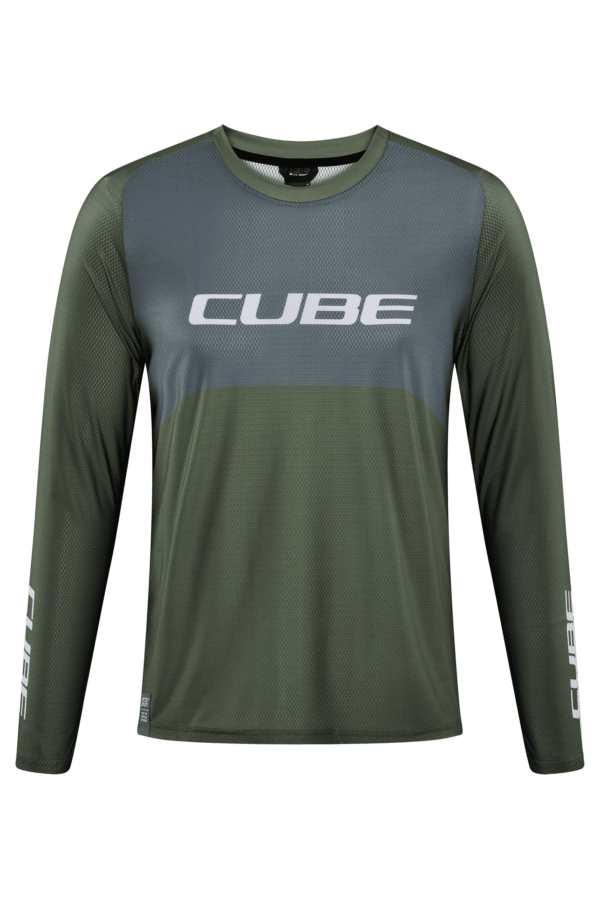 CUBE VERTEX Rundhalstrikot TM langarm – Bild 5