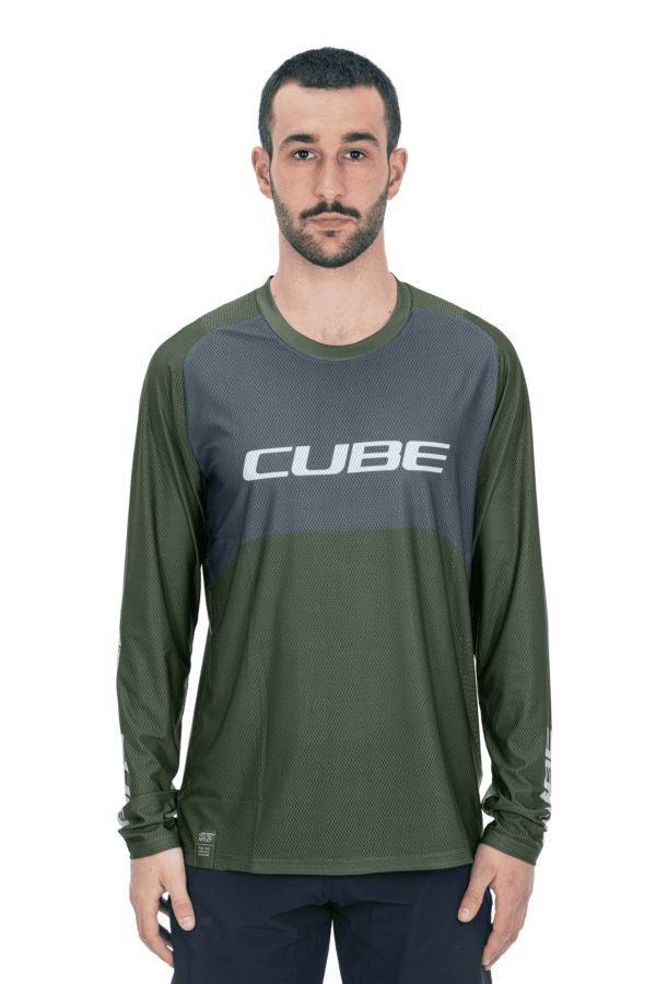 CUBE VERTEX Rundhalstrikot TM langarm – Bild 7