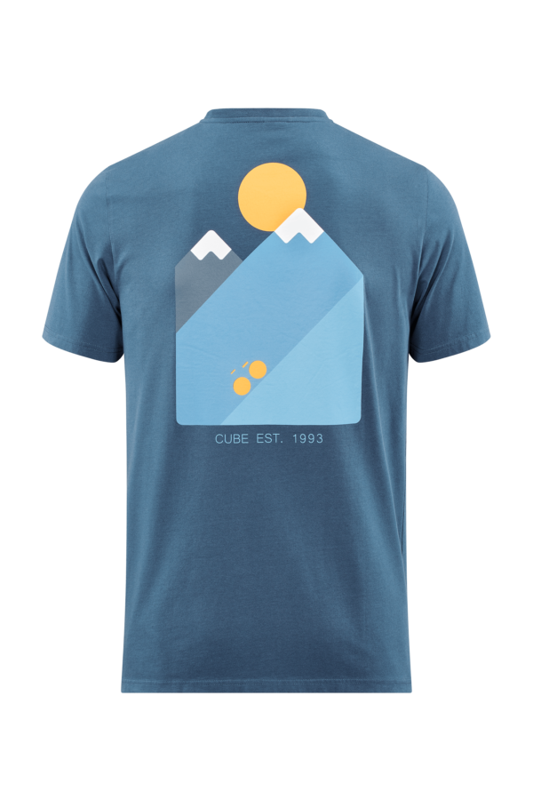 CUBE Organic T-Shirt Mountains