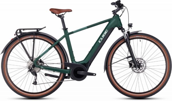 CUBE Touring Hybrid ONE 625 darkgreen´n´green