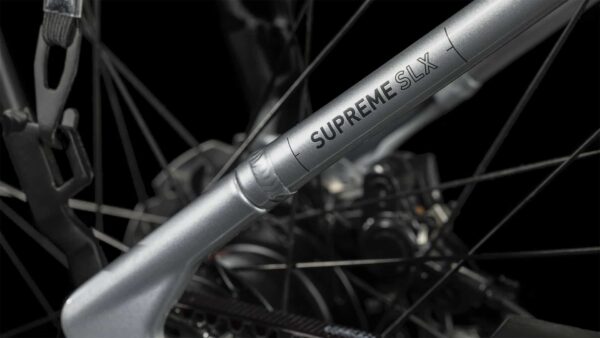 CUBE Supreme RT Hybrid SLX 625 polarsilver´n´black – Bild 5
