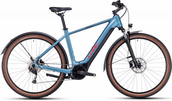 CUBE Nuride Hybrid Performance 625 Allroad metalblue´n´red