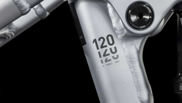 CUBE Stereo Hybrid 120 Race 750 polarsilver´n´black – Bild 5