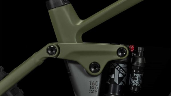 CUBE Stereo Hybrid 160 HPC TM 750 27.5 flashgrey´n´olive – Bild 5