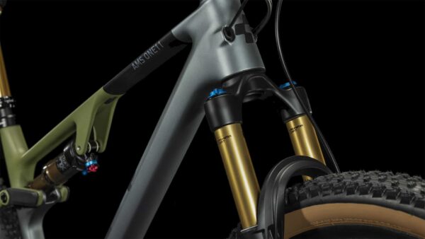 CUBE AMS ONE11 C:68X TM 29 flashgrey´n´olive – Bild 2