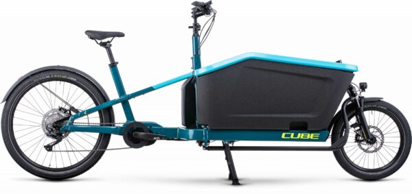 CUBE Cargo Sport Hybrid 500 blue´n´lime