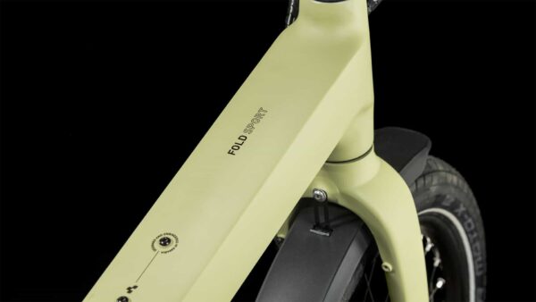 CUBE Fold Sport Hybrid 500 green´n´black – Bild 2