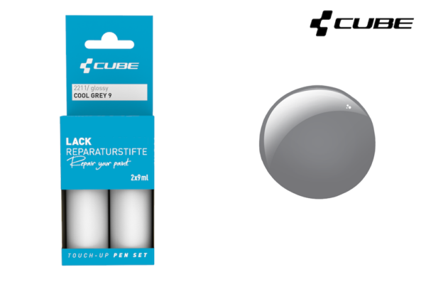 CUBE Lackstift Set COOL GREY 9 matt 2115