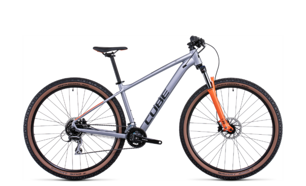 CUBE Aim Race silver´n´orange