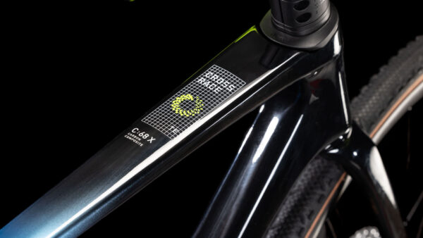 CUBE Cross Race C:68X TE hydrogenblue´n´carbon – Bild 2