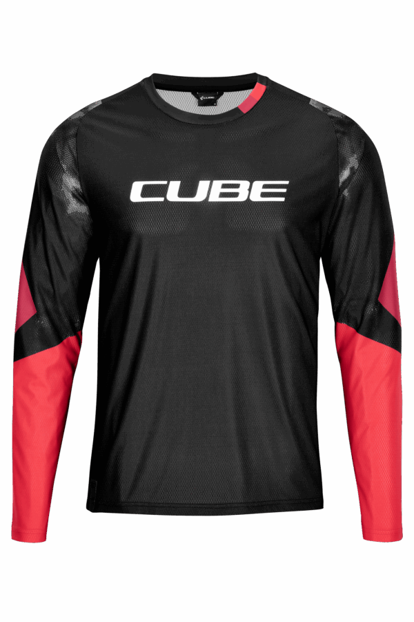 CUBE EDGE Rundhalstrikot langarm – Bild 10