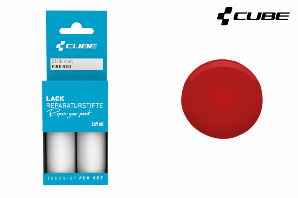 CUBE Lackstift Set FIRE RED matt 2148 – Bild 2
